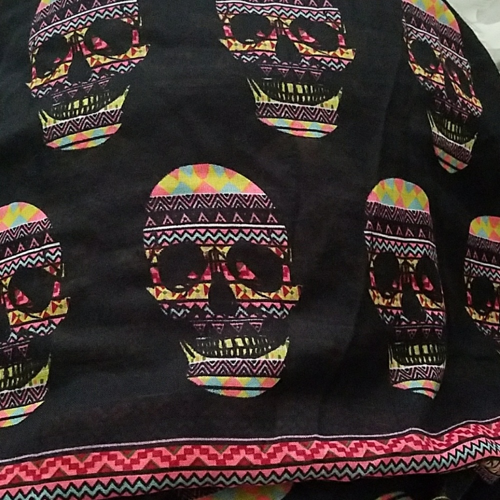3 for $20 💀Dia de los muertos infinity scarf